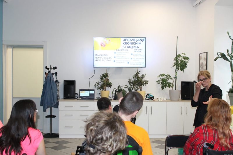 Aktivno upravljanje zdravljem u sklopu pete edukacije programa Podrška za snagu uomd rijeka-7